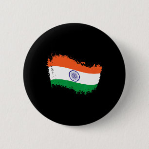 India Cricket Jersey Indian Cricket Flag India  6 Cm Round Badge