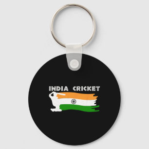 India Cricket Jersey With Indian Flag Gift Key Ring