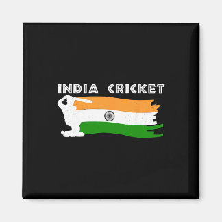 India Cricket Jersey With Indian Flag Gift  Magnet