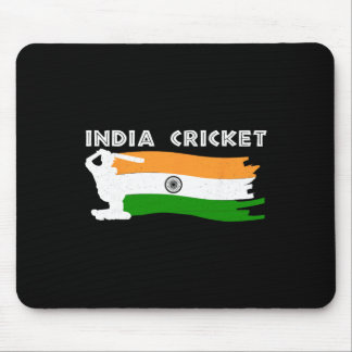 India Cricket Jersey With Indian Flag Gift  Mouse Mat