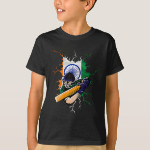 India Cricket National Fans Team Jersey Gifts For  T-Shirt