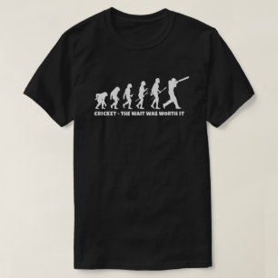 India Cricket Player Evolution India Cricket Team T-Shirt