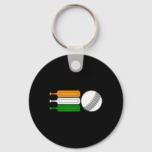 India Cricket Player Ll Indian Flag Cricket Team  Key Ring