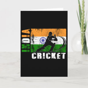 India Cricket Supporters Indian Cricket Fans India Card