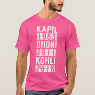 India Cricket Team Fan Jersey T-Shirt