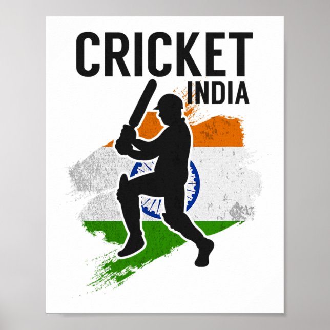 India Cricket Team  Poster (Front)