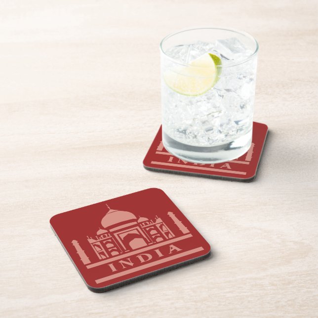 INDIA custom colour coasters (Right Side)