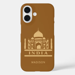INDIA custom name & colour iPhone 16 Case