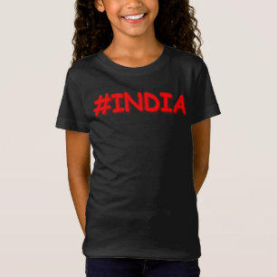 "#India" Cute Design. Buy Now T-Shirt