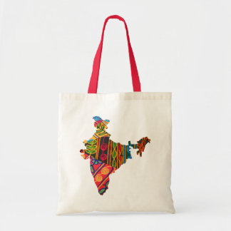 India Embroidery Mp Tote Bag