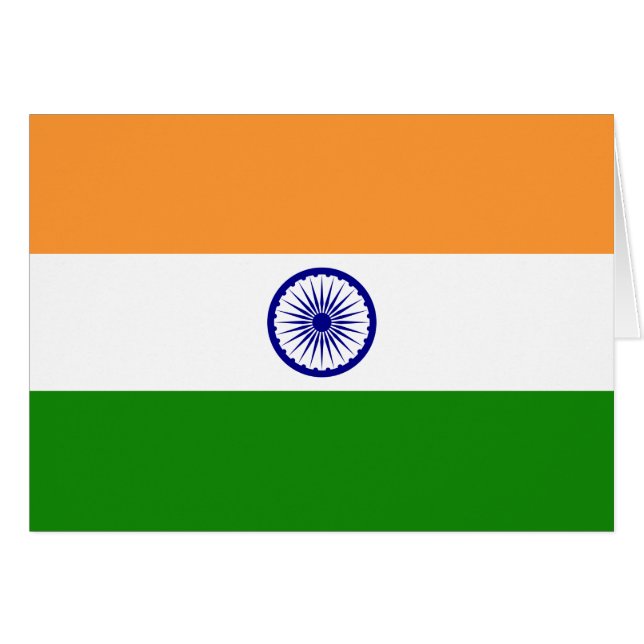 India Flag (Front Horizontal)