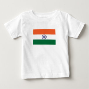 India Flag Baby T-Shirt