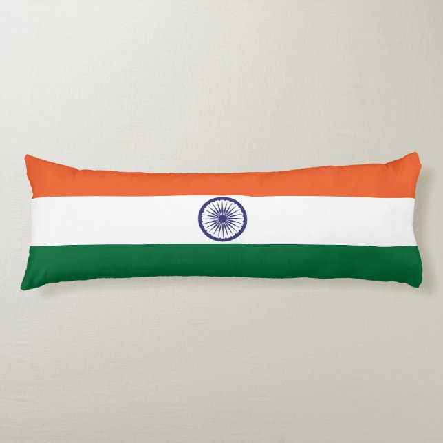 India Flag Body Cushion (Front)