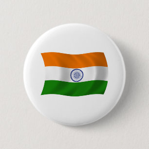 India Flag Button