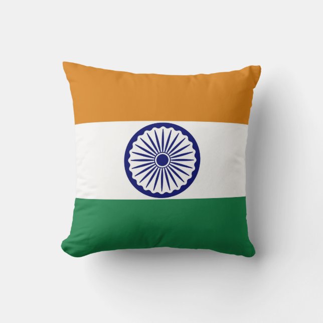India Flag Cushion (Front)