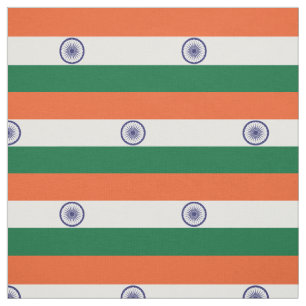 India Flag Fabric