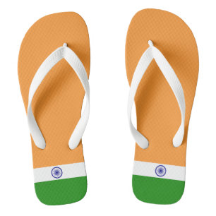 India flag flip flops