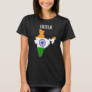 India Flag For People Who Love India T-Shirt