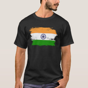 India Flag for Proud German Indian T-Shirt