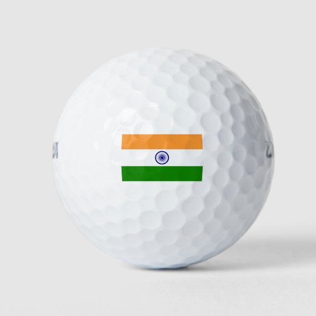 India Flag Golf Balls (Front)