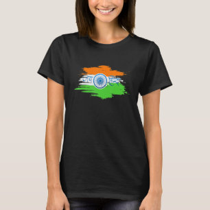India Flag Independence Jai Hind Patriotic T-Shirt