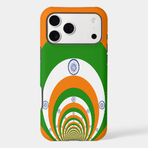 India Flag Kaleidoscope: Endless Unity & Patriotis