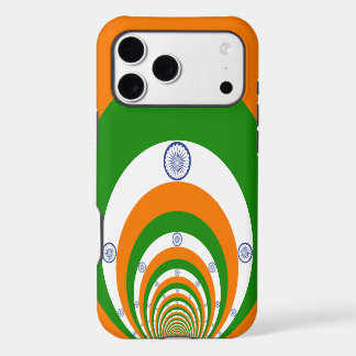 India Flag Kaleidoscope: Endless Unity & Patriotis