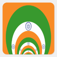 India Flag Kaleidoscope: Endless Unity & Patriotis