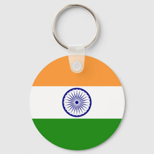 India Flag Key Ring