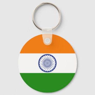 India Flag Keychain