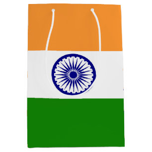 India flag medium gift bag
