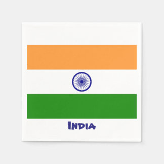 India Flag Napkins