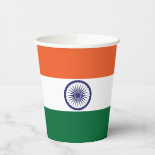India Flag Paper Cups