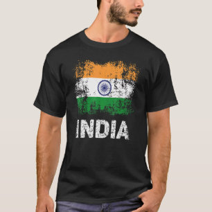 India Flag Patriotic Indian Flag T-Shirt