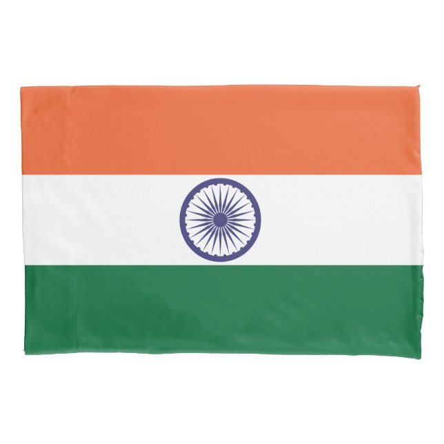 India Flag Pillowcase (Front)