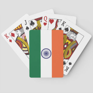India Flag Playing Cards