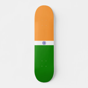 India flag skateboard