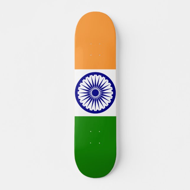 India flag skateboard (Front)