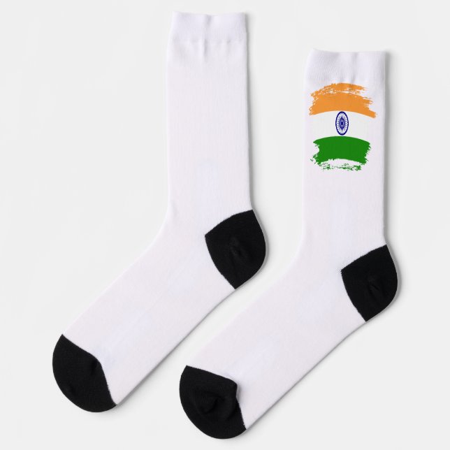 India flag socks (Left)