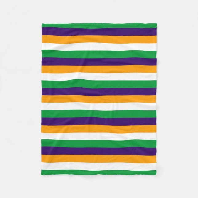 India flag stripes country symbol pattern lines fleece blanket (Front)
