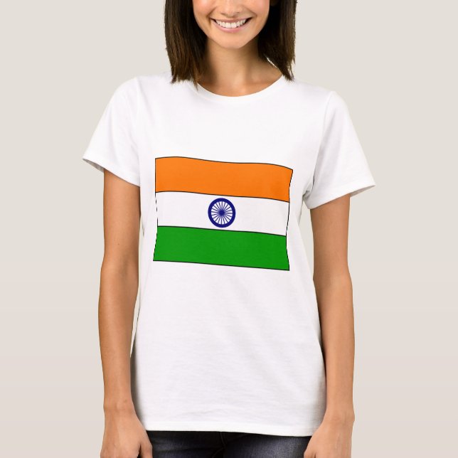 India Flag T-shirts and Gifts (Front)