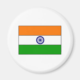 India Flag T-shirts and Gifts Magnet
