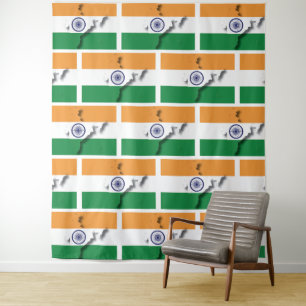 INDIA FLAG TAPESTRY