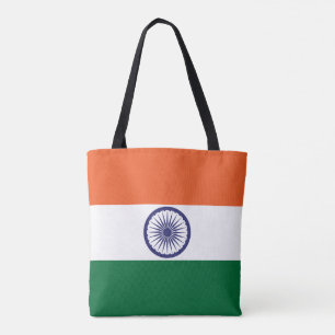 India Flag Tote Bag