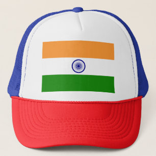 India Flag Trucker Hat