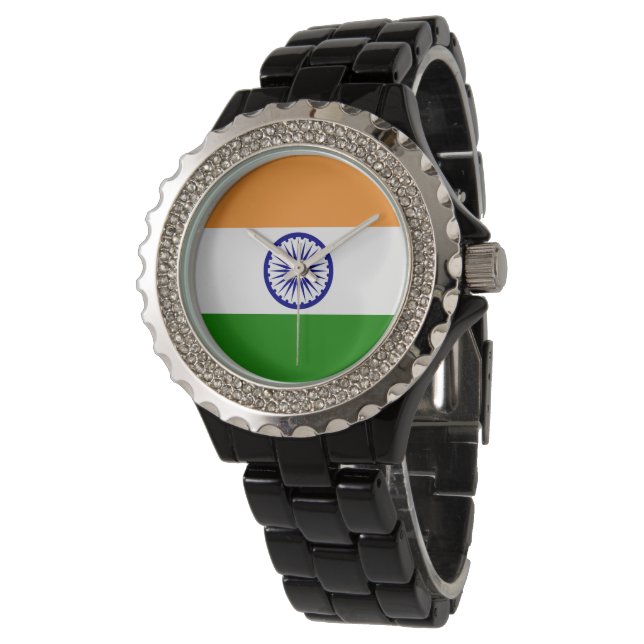 India flag watch (Angled)