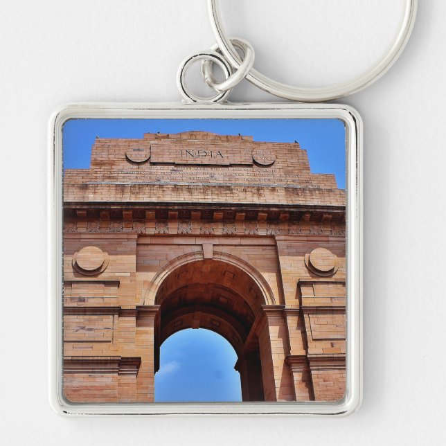 India Gate Key Ring (Front)