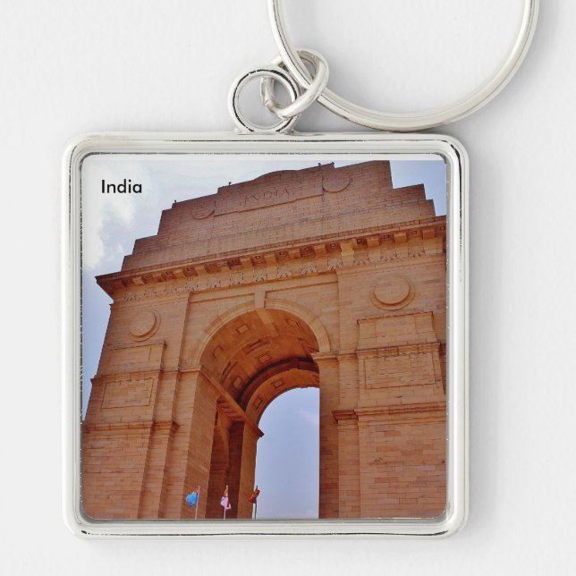 India Gate Key Ring (Front)