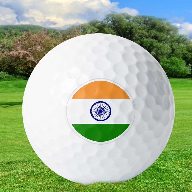 India Golf Balls, Indian Flag Golfers / Patriots Golf Balls (Creator Uploaded)
