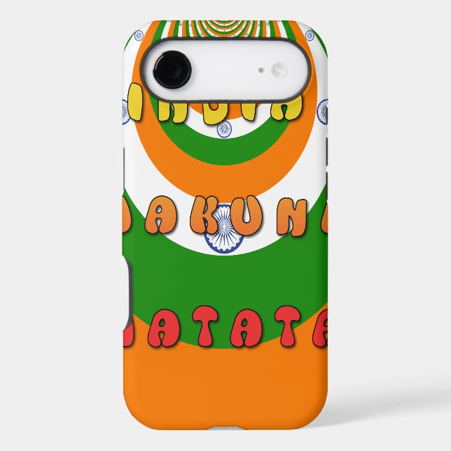 India Hakuna Matata National Flag Colours (Back)